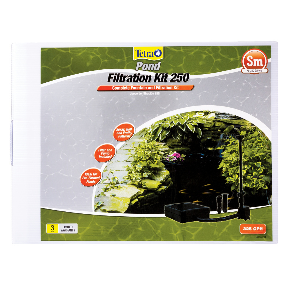 
                  
                    Tetra Pond Filtration Fountain Kit with Flat Box Filter
                  
                