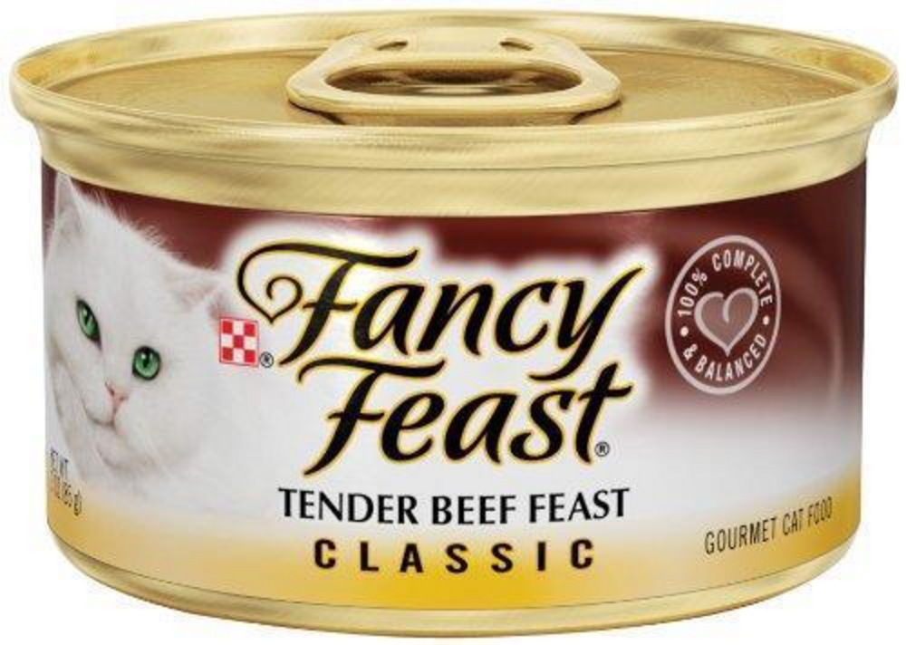 Purina Fancy Feast Classic Pate Tender Beef Wet Cat Food