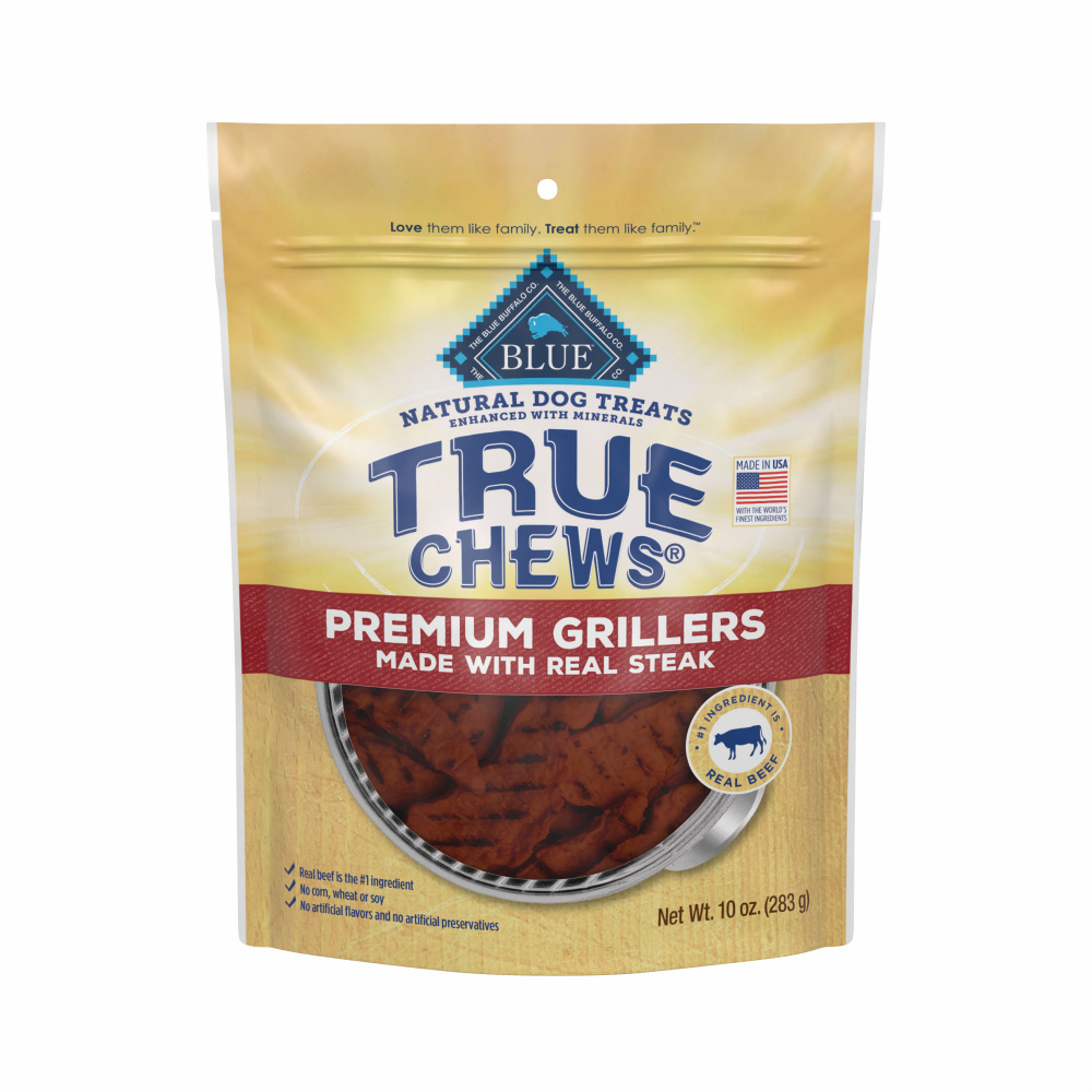 Blue Buffalo True Chews Steak Grillers Dog Treat