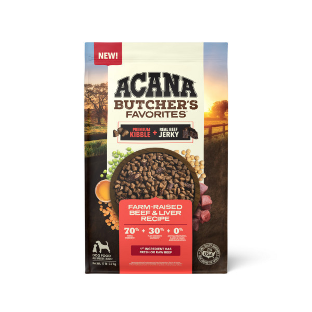 
                  
                    ACANA Butchers Favorites Farm-Raised Beef and Liver Recipe Dry Dog Food
                  
                