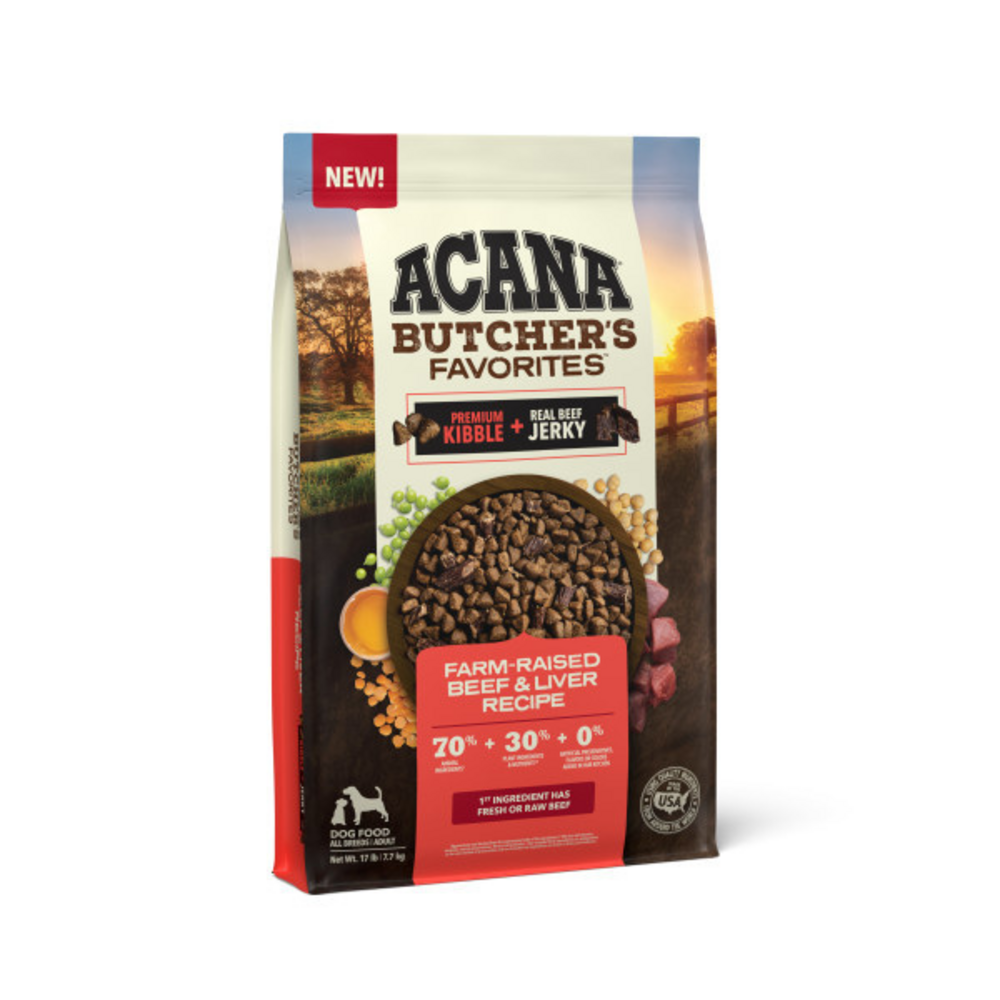 
                  
                    ACANA Butchers Favorites Farm-Raised Beef and Liver Recipe Dry Dog Food
                  
                