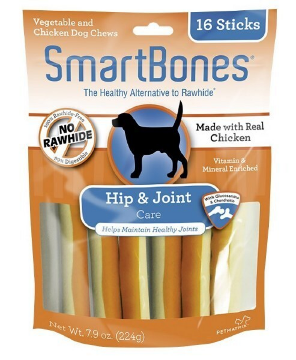 SmartBones Hip & Joint Care Chicken Chews Dog Treats