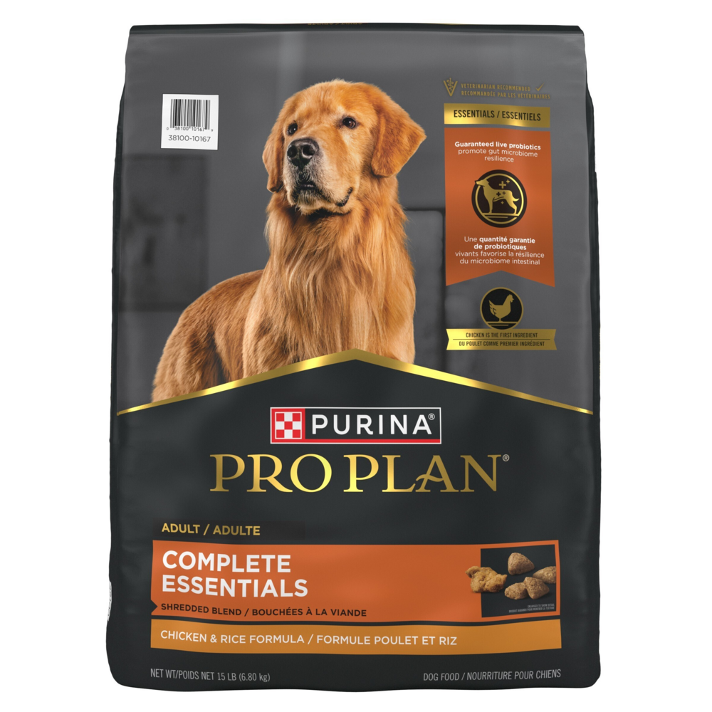 Purina Pro Plan Shredded Blend Chicken and Rice Dry Dog Food