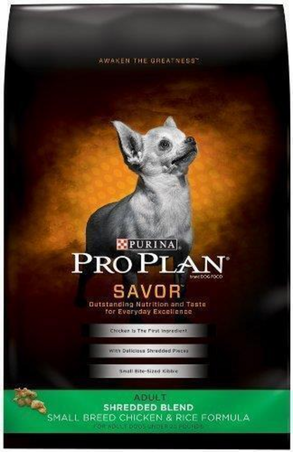 Purina Pro Plan Shredded Blend Chicken and Rice Small Breed Dry Dog Food