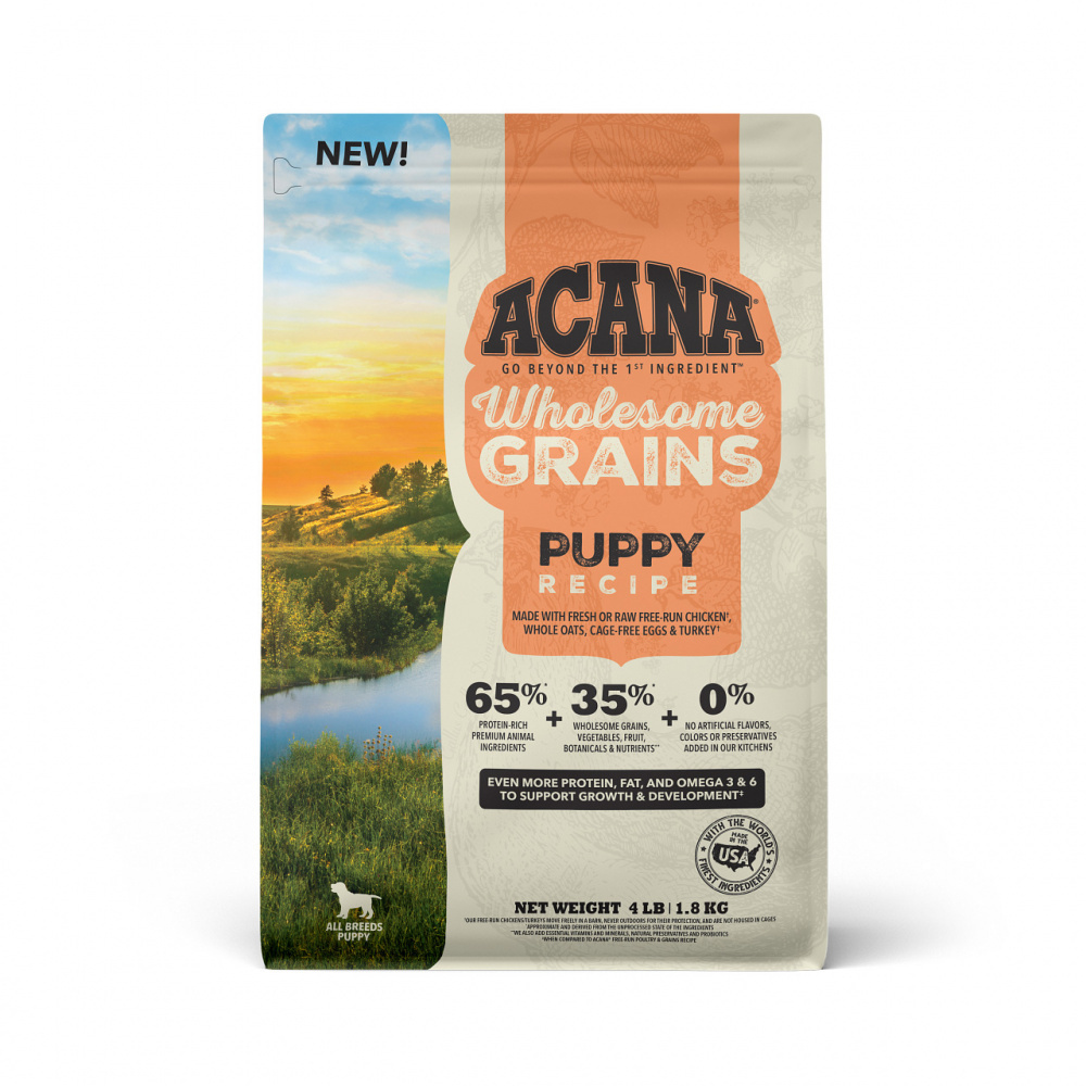 
                  
                    ACANA Wholesome Grains, Puppy Recipe Dry Dog Food
                  
                