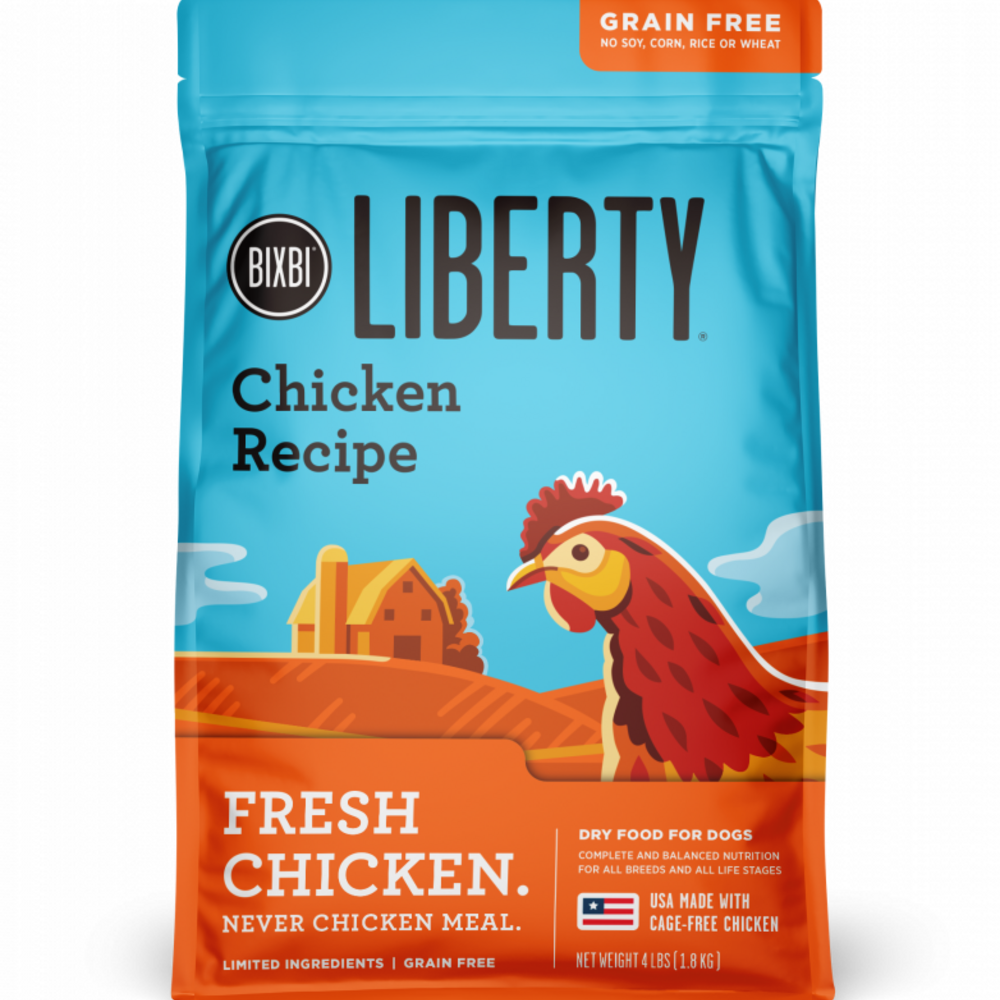 Bixbi Liberty Adult Chicken Kibble Dry Dog Food