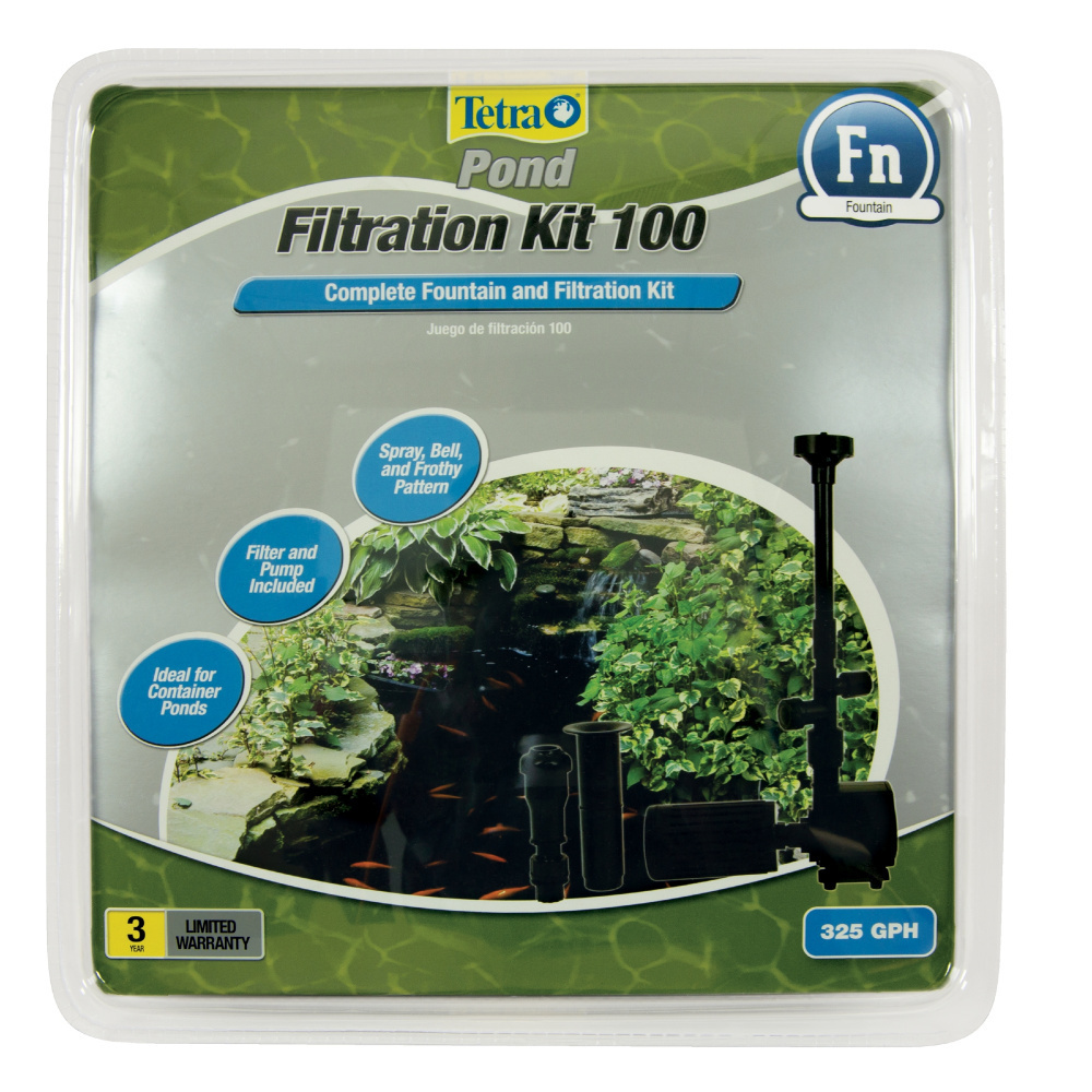 
                  
                    Tetra Pond Filtration Fountain Kit with Flat Box Filter
                  
                