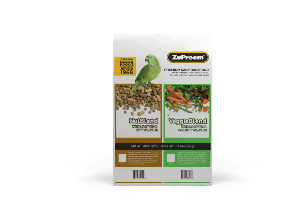 
                  
                    Zupreem VeggieBlend Flavor Food with Natural Flavors for Parrots and Conures
                  
                