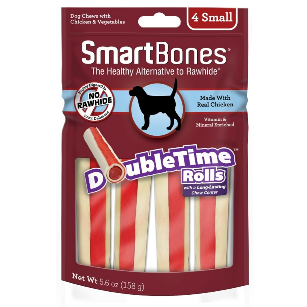 
                  
                    SmartBones DoubleTime Rolls Chicken Dog Treat
                  
                