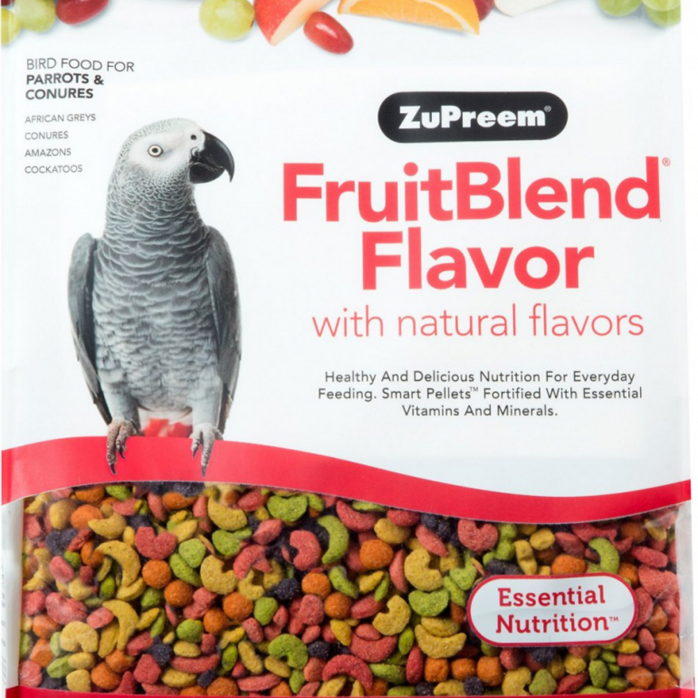 
                  
                    Zupreem FruitBlend Flavor Food with Natural Flavors for Parrots and Conures
                  
                