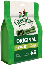 Load image into Gallery viewer, Greenies Teenie Original Dental Dog Chews