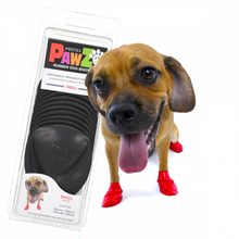 Load image into Gallery viewer, Pawz Black Dog Boots