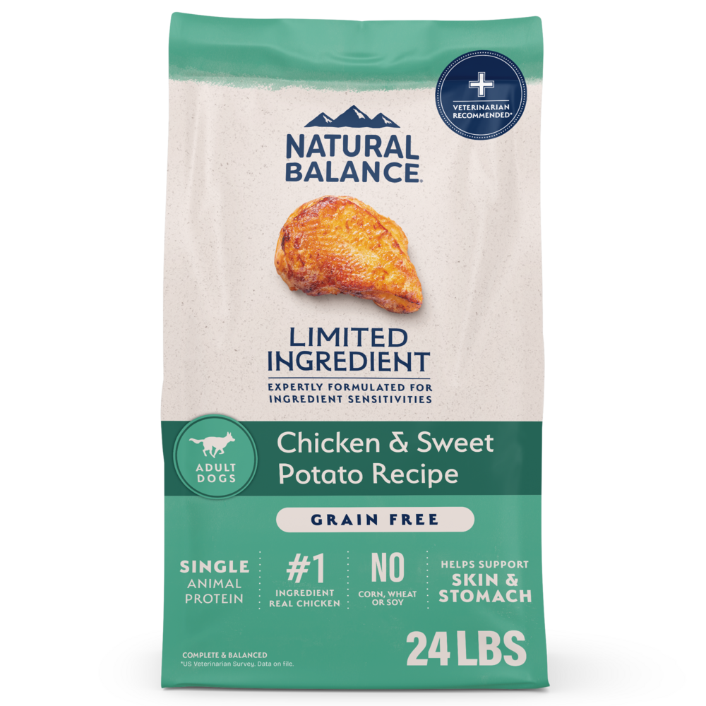 Natural Balance Limited Ingredient Grain Free Dry Dog Food, Chicken & Sweet Potato Recipe