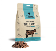 Load image into Gallery viewer, Vital Essentials Freeze Dried Grain Free Beef Mini Nibs Entree for Dogs Food