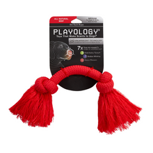 Load image into Gallery viewer, Playology Dri-Tech Rope Beef Scented Dog Toy