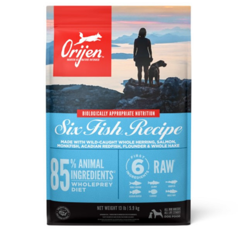 
                  
                    ORIJEN Six Fish Dry Dog Food
                  
                