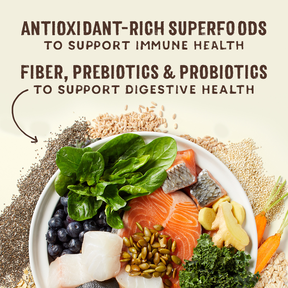 
                  
                    Stella & Chewy's SuperBlends Raw Coated Wholesome Grains Wild Caught Whitefish & Salmon Recipe with Superfoods
                  
                