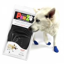 Load image into Gallery viewer, Pawz Black Dog Boots