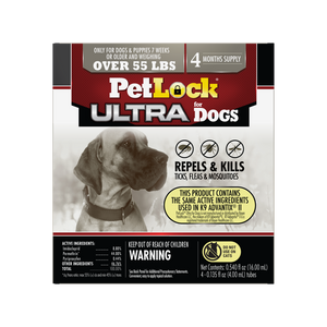 Petlock Ult Max Flea & Tick for Dogs