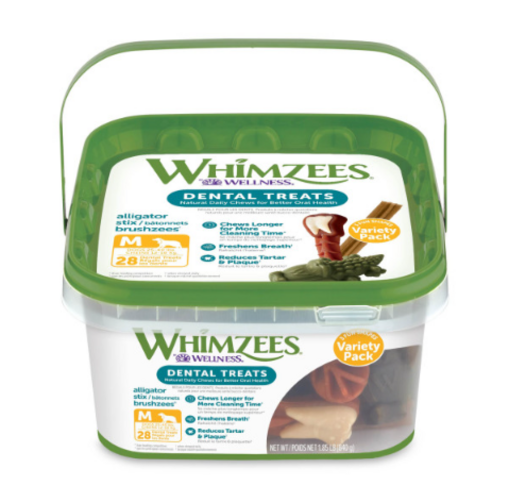 
                  
                    Whimzees Dental Chew Variety Pack Dog Treats
                  
                