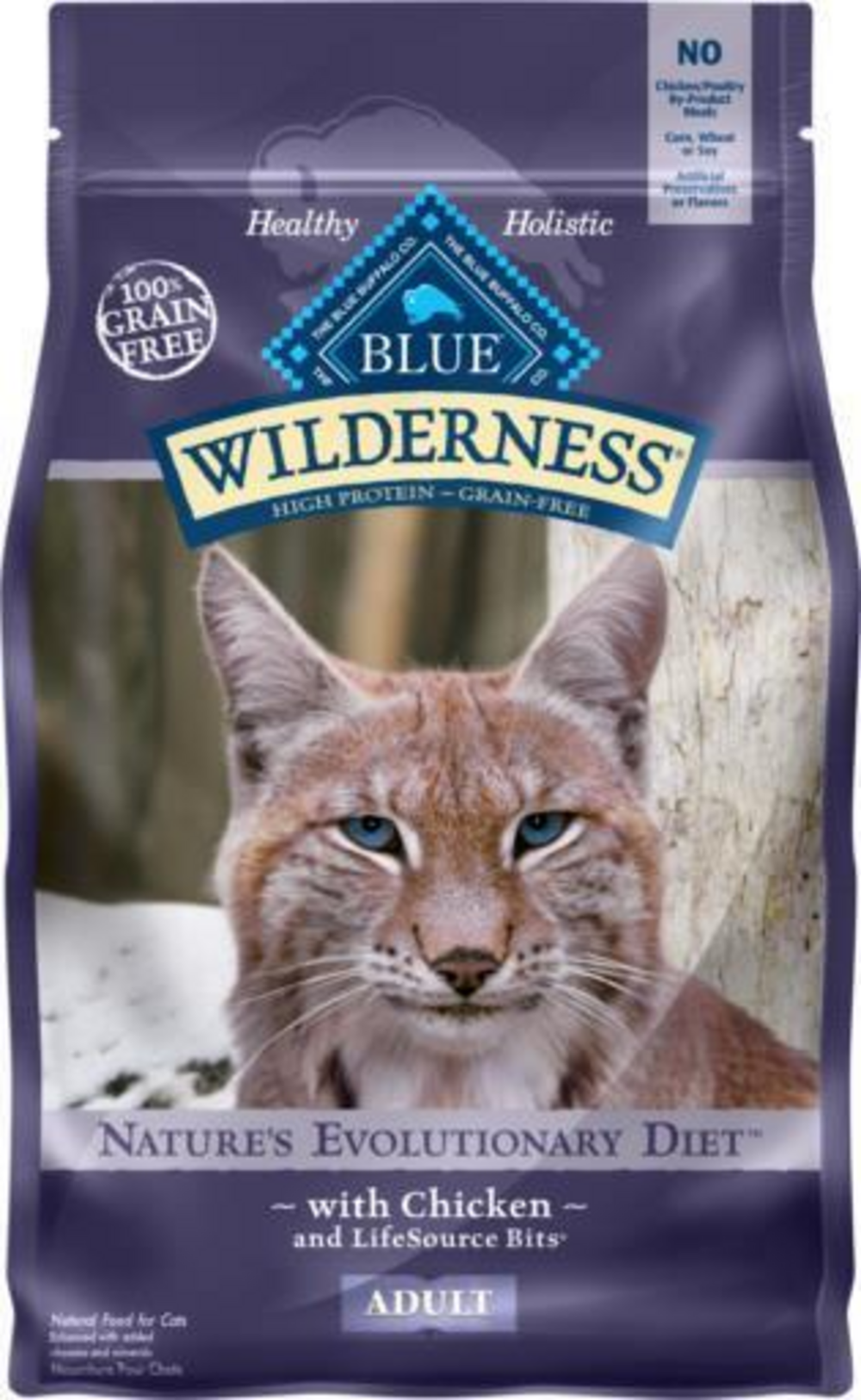 Blue Buffalo Wilderness High-Protein Grain-Free Adult Chicken Recipe Dry Cat Food