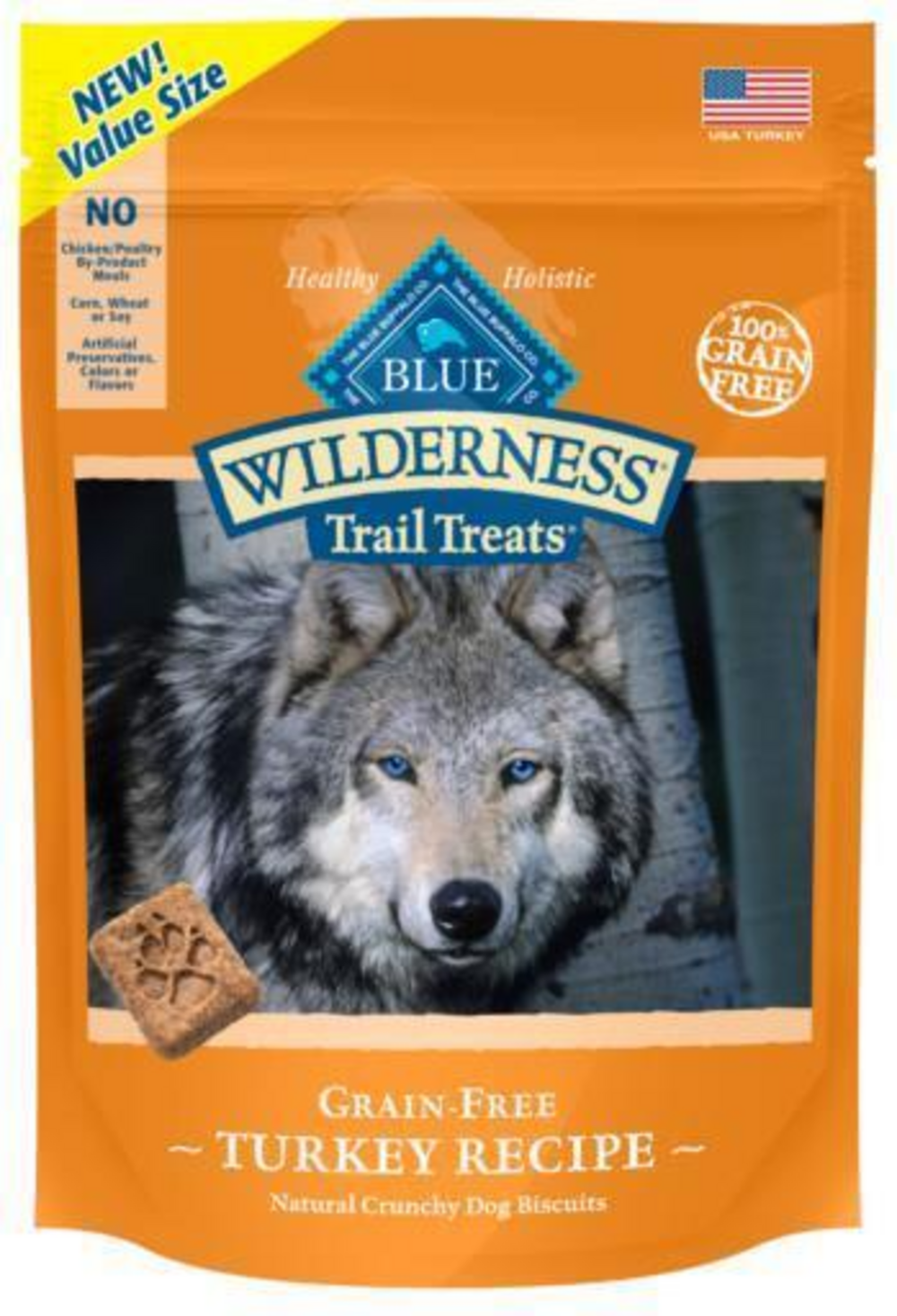 Blue Buffalo Wilderness Trail Grain Free Turkey Dog Treats