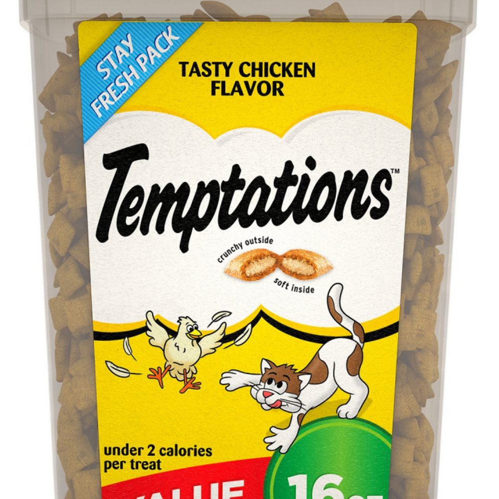 
                  
                    Temptations Classic Crunchy and Soft Cat Treats Tasty Chicken Flavor
                  
                