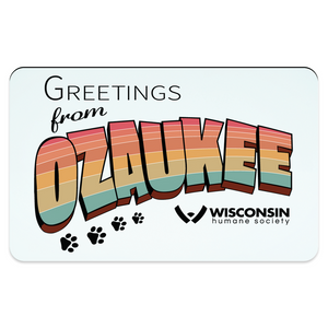 WHS "Greetings from Ozaukee" Pet Placemats