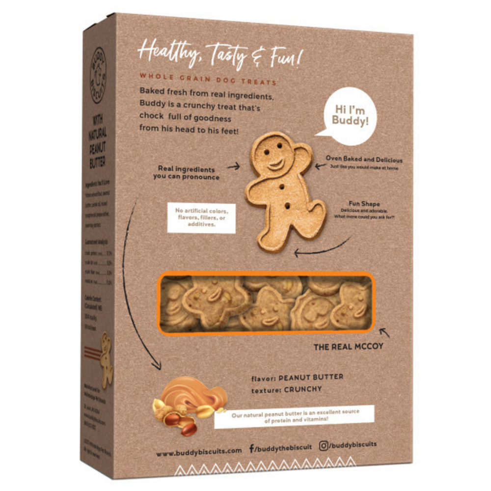 
                  
                    Buddy Biscuits Crunchy Peanut Butter Dog Treats
                  
                