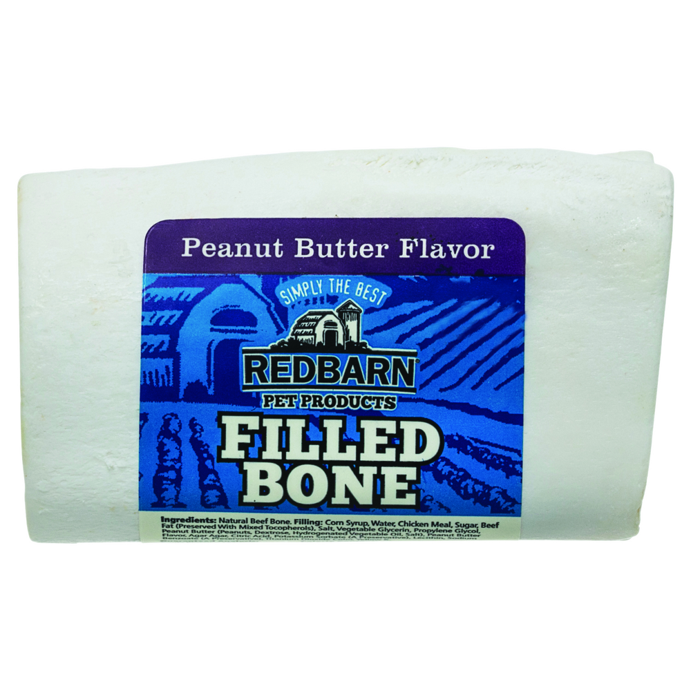 Redbarn Peanut Butter Filled Bone For Dogs