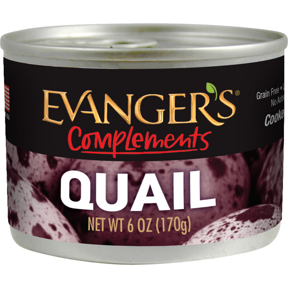 
                  
                    Evangers Grain Free Quail Canned Food for Dogs and Cats
                  
                