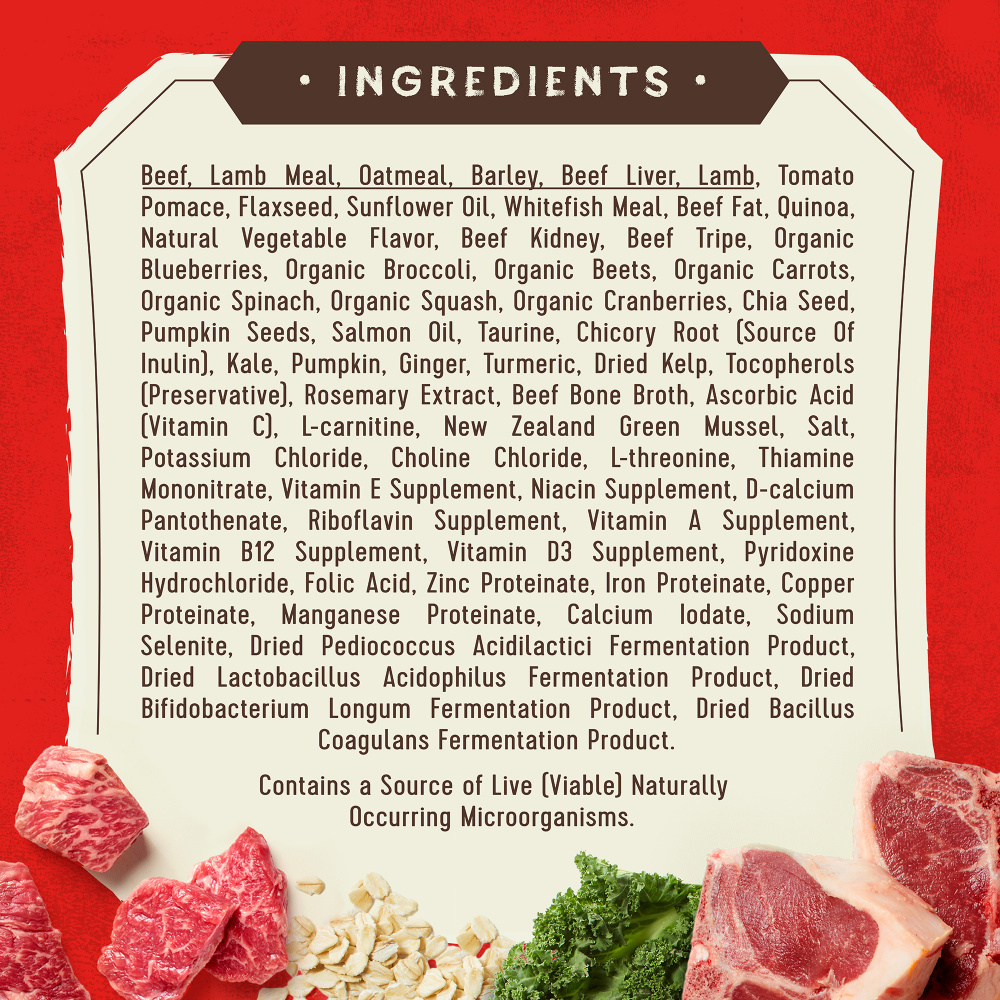 
                  
                    Stella & Chewy's SuperBlends Raw Coated Wholesome Grains Grass Fed Beef & Beef Liver & Lamb Recipe with Superfoods
                  
                