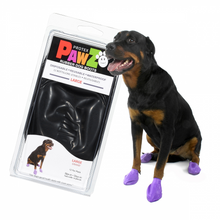 Load image into Gallery viewer, Pawz Black Dog Boots