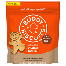 Load image into Gallery viewer, Buddy Biscuits Crunchy Peanut Butter Dog Treats