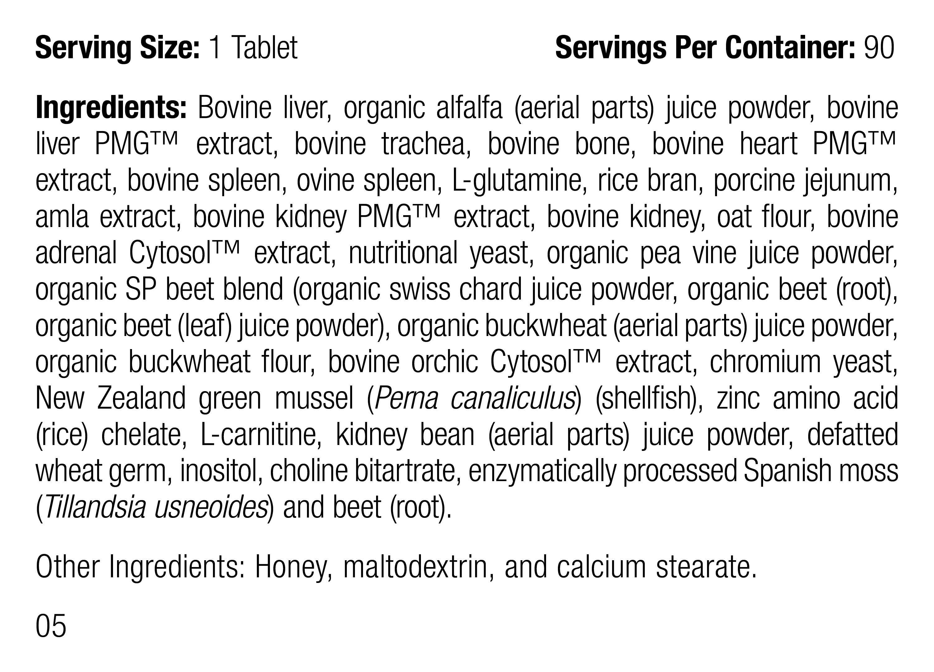 Feline Whole Body Support, 90 Tablets – Wisconsin Humane Society