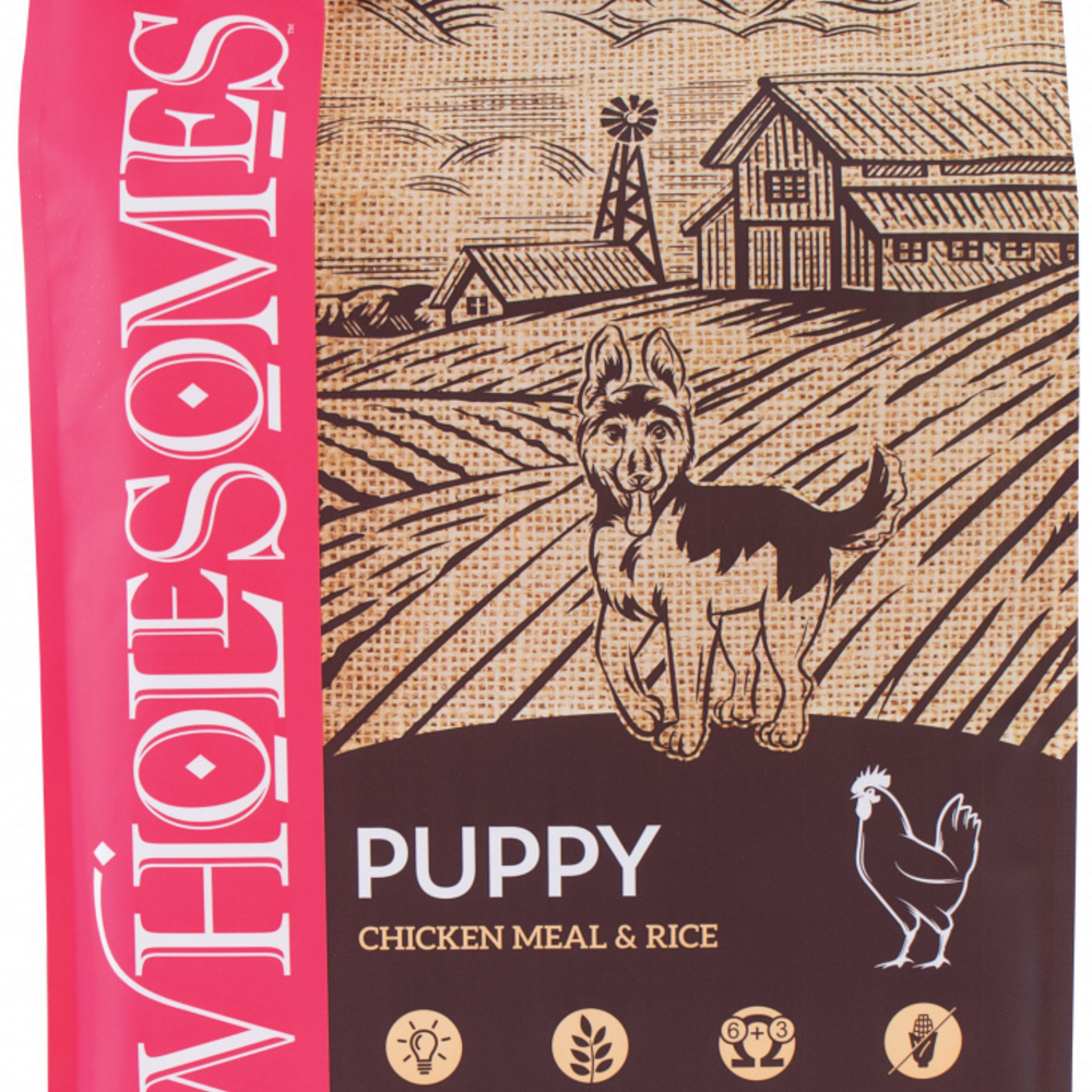 Wholesomes Puppy Chicken Meal & Rice Dry Dog Food