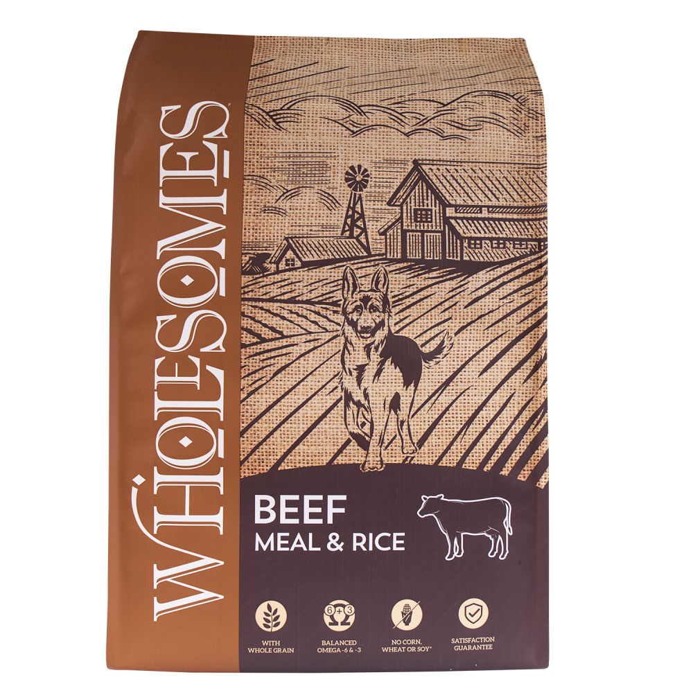 
                  
                    Wholesomes Beef Meal & Rice Recipe Dry Dog Food
                  
                