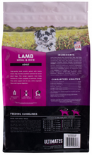 Load image into Gallery viewer, Ultimates Lamb Meal &amp; Rice Dry Dog Food