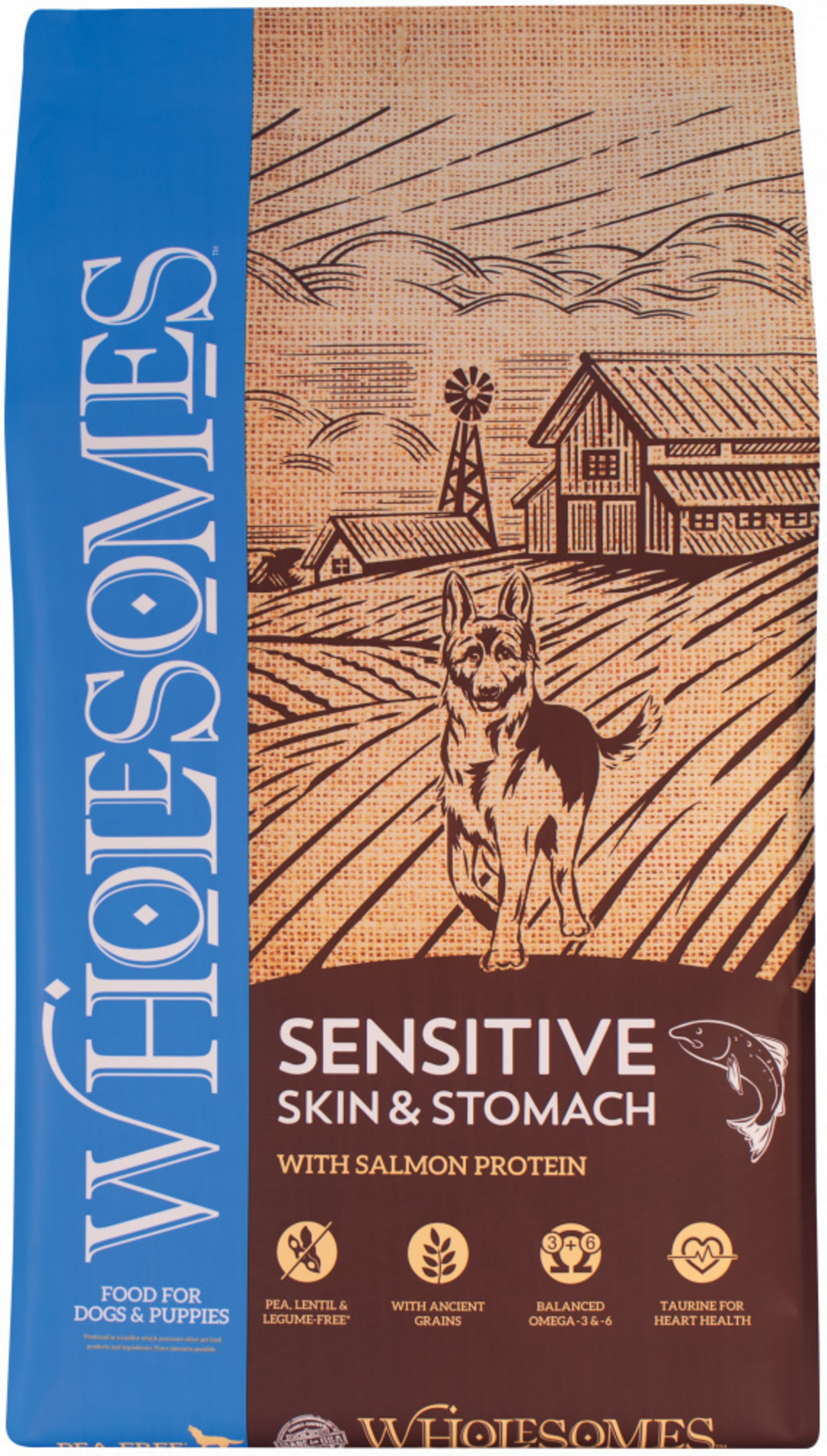 Wholesomes Sensitive Salmon Dry Dog Food