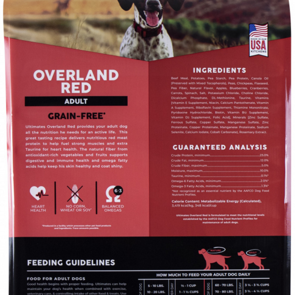 
                  
                    Ultimates Overland Red Beef & Potato Grain Free Dry Dog Food
                  
                