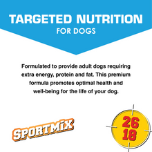 Load image into Gallery viewer, SPORTMiX Premium High Energy 26/18 Dry Dog Food