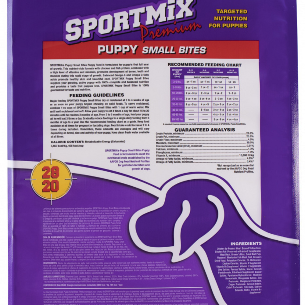
                  
                    Sportmix Premium Small Bites Puppy Dry Dog Food
                  
                
