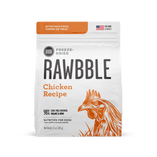 Load image into Gallery viewer, Bixbi Rawbble Freeze Dried Grain Free Chicken Recipe for Dogs