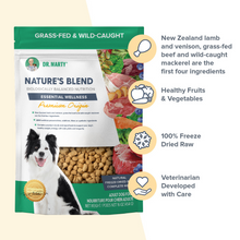 Load image into Gallery viewer, Dr Marty Natures Blend Essential Wellness Premium Origin Freeze Dried Raw Dog Food