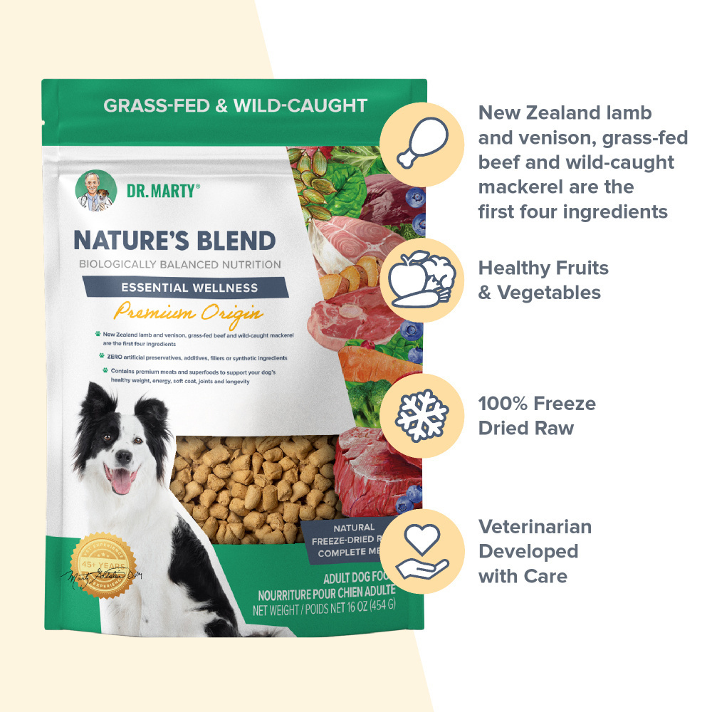 
                  
                    Dr. Marty Nature's Blend Premium Origin Dog Food
                  
                