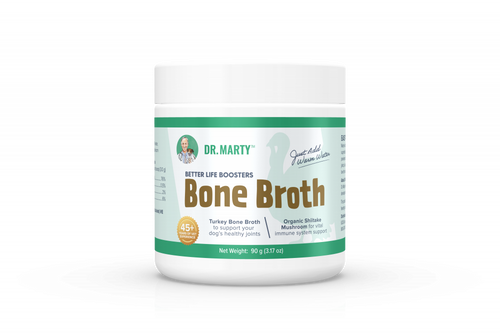 Dr. Marty Bone Broth Better Life Boosters Powdered Supplement for Dogs