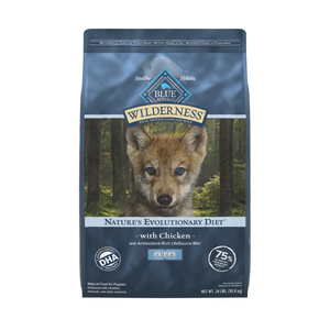 Blue Buffalo Wilderness High Protein Natural Chicken Puppy Dry Dog Food