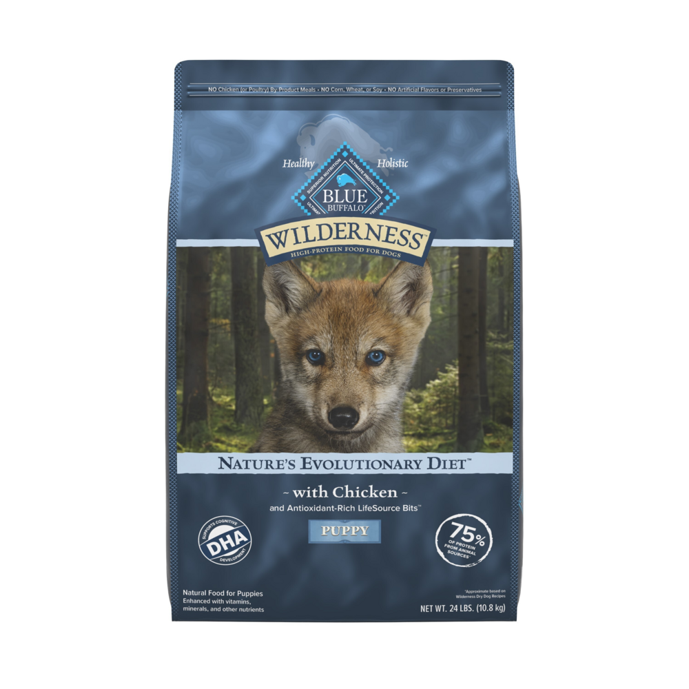 
                  
                    Blue Buffalo Wilderness High Protein Natural Chicken Puppy Dry Dog Food
                  
                