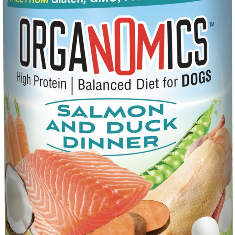 
                  
                    Evangers Organomics Salmon & Duck Dinner for Dogs
                  
                