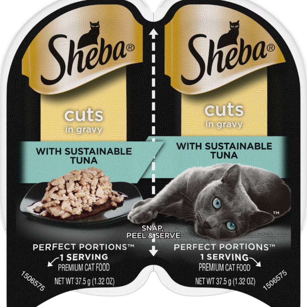 Sheba Perfect Portions Cuts in Gravy Signature Tuna Entree Wet Cat Food